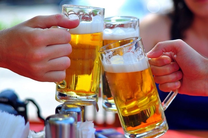 Rượu, bia khiến dạ dày dễ bị viêm loét