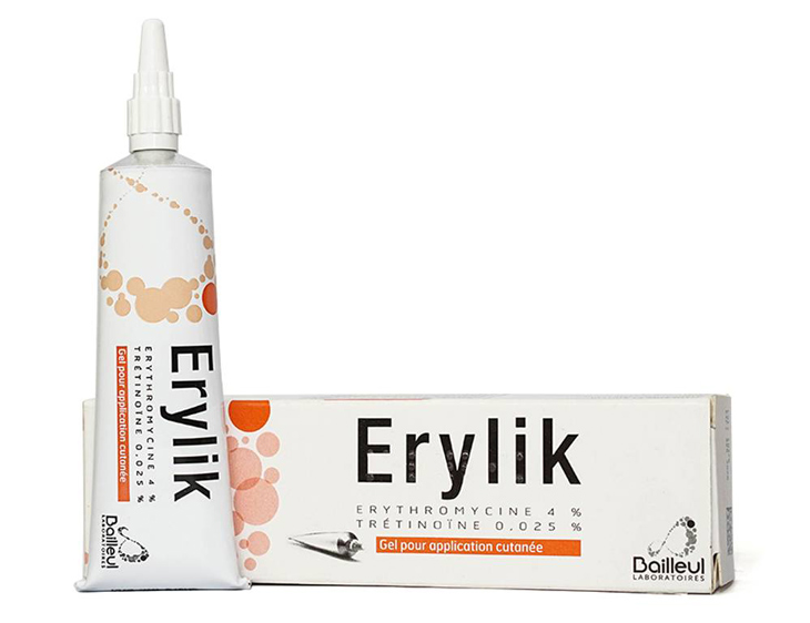Erylik là sản phẩm thuộc nhóm thuốc bôi da liễu