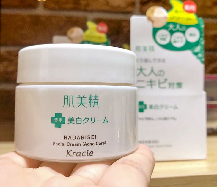 Kem trị mụn mủ Kracie Hadabisei Facial Cream nổi tiếng Nhật Bản