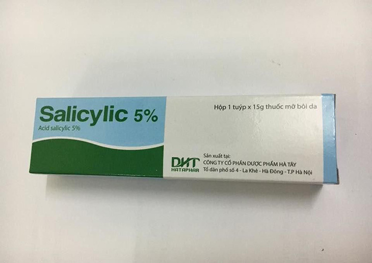 Sử dụng Acid salicylic theo chỉ định của bác sĩ