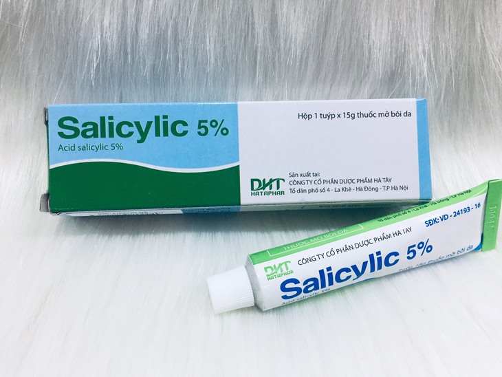 Salicylic Acid là thuốc trị mụn sưng đỏ được ưa chuộng hiện nay
