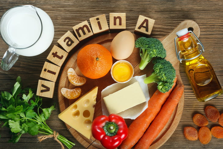 Khi tìm hiểu ăn gì để hết thâm mụn, đừng bỏ qua thực phẩm giàu vitamin A