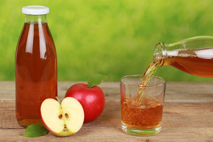 Giấm táo là nguyên liệu giúp trị thâm đỏ hiệu quả