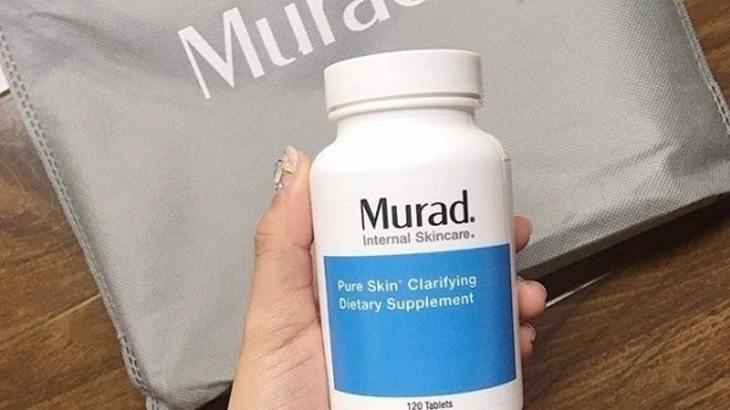 Thuốc trị thâm mụn lưng lâu năm Murad dạng uống cho hiệu quả cao