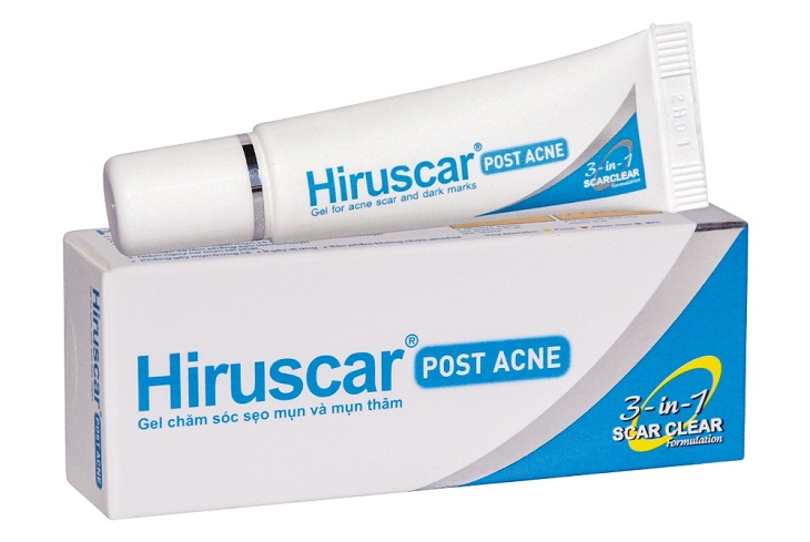 Hiruscar Post Acne làm trắng da, trị thâm mụn hiệu quả