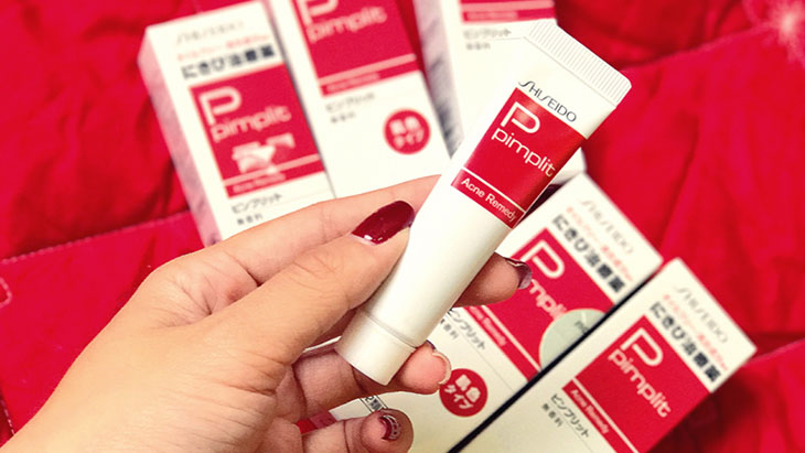 Nhắc tới kem trị mụn ẩn của Nhật Bản, không thể bỏ qua cái tên “Pimplit Shiseido”