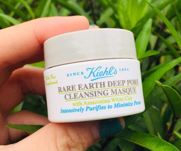Kiehl’s Rare Earth Deep Pore Cleansing Masque trị mụn ẩn