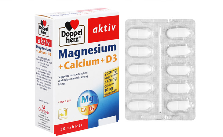 Doppelherz Calcium Magnesium D3 