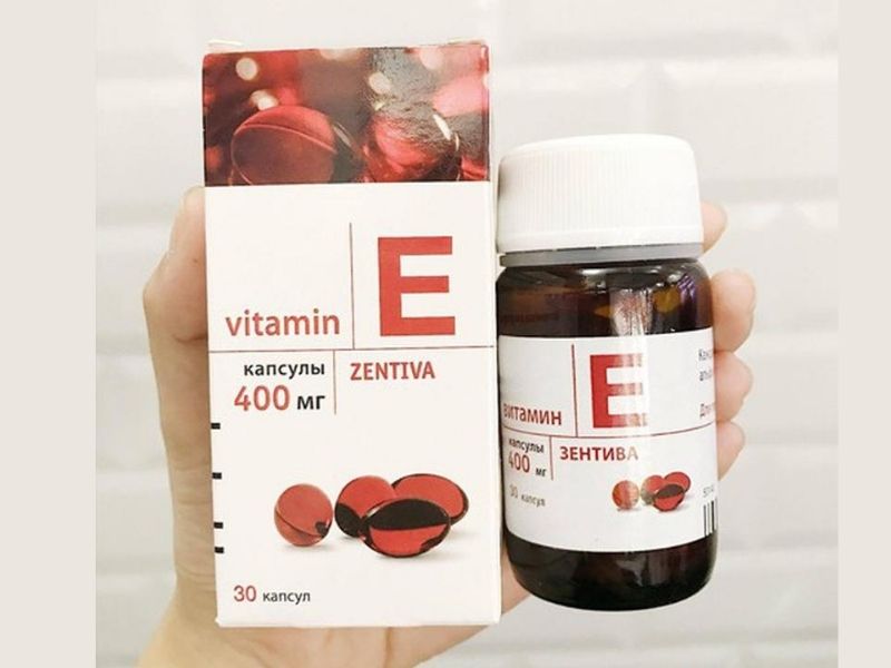Vitamin E đỏ Zentiva của Nga an toàn, hiệu quả cao