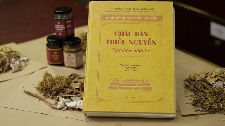 Bài thuốc được phục dựng từ công thức mật truyền trong cuốn Châu Bản Triều Nguyễn