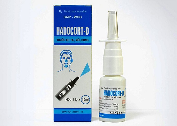 Thuốc Hadocort không được sử dụng cho trẻ dưới 6 tuổi