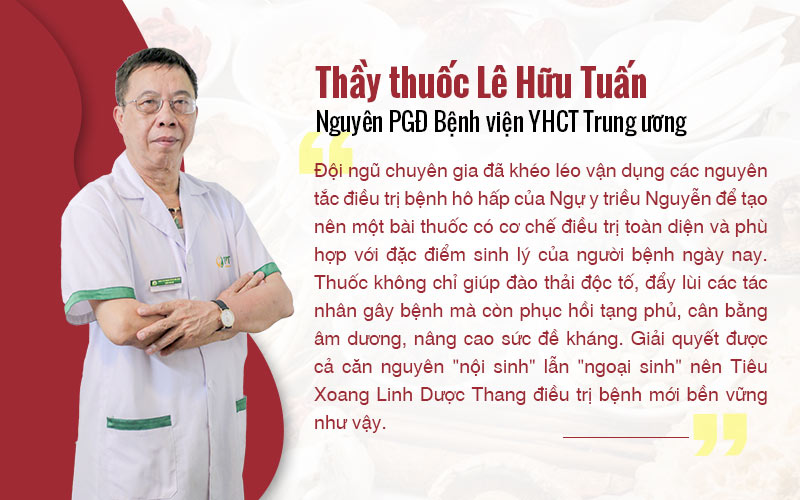 Chia sẻ của Thầy thuốc Lê Hữu Tuân - Nguyên PGĐ Bệnh viện YHCT Trung ương