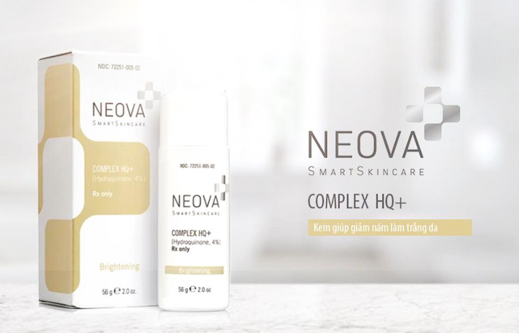 Neova Complex HQ Plus với công thức đột phá giúp xoá nám hiệu quả