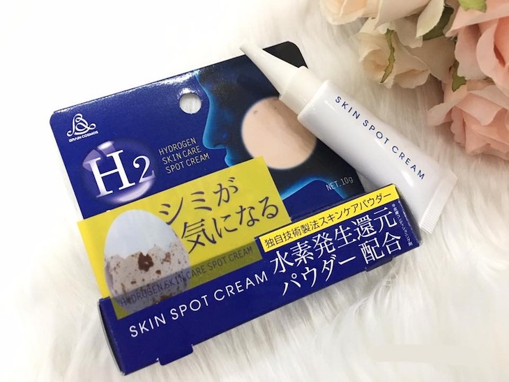 H2 Hydrogen Skin Spot Cream là sản phẩm đặc trị nám và tàn nhang nhanh chóng