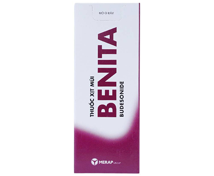 Thuốc xịt mũi trị viêm xoang Benita có thể tác động trực tiếp lên đường hô hấp