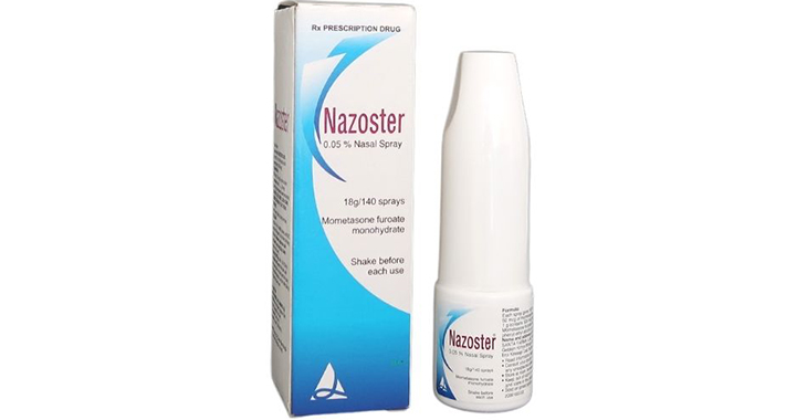 Thuốc xịt mũi trị viêm xoang Nazoster 0,05% đến từ Thổ Nhĩ Kỳ