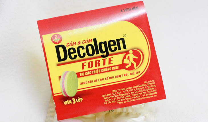 Thuốc đau đầu Decolgen dùng được cho nhiều đối tượng