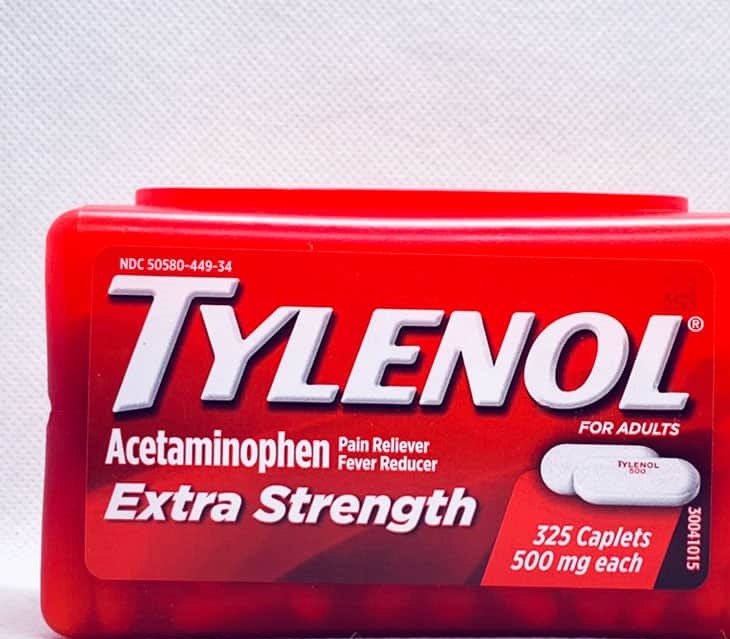 Thuốc chữa đau nhức đầu hiệu quả Tylenol Extra Strength 500mg
