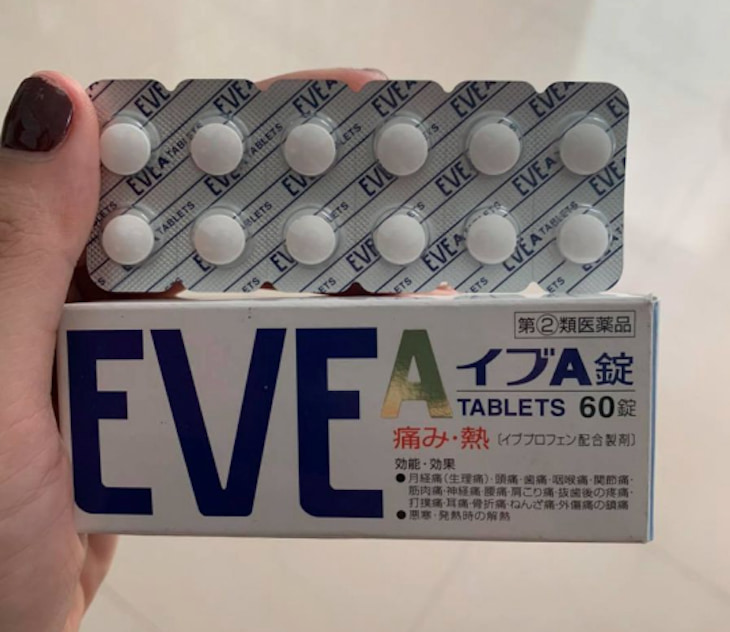 Eve A là loại thuốc có công dụng giảm đau tức thì