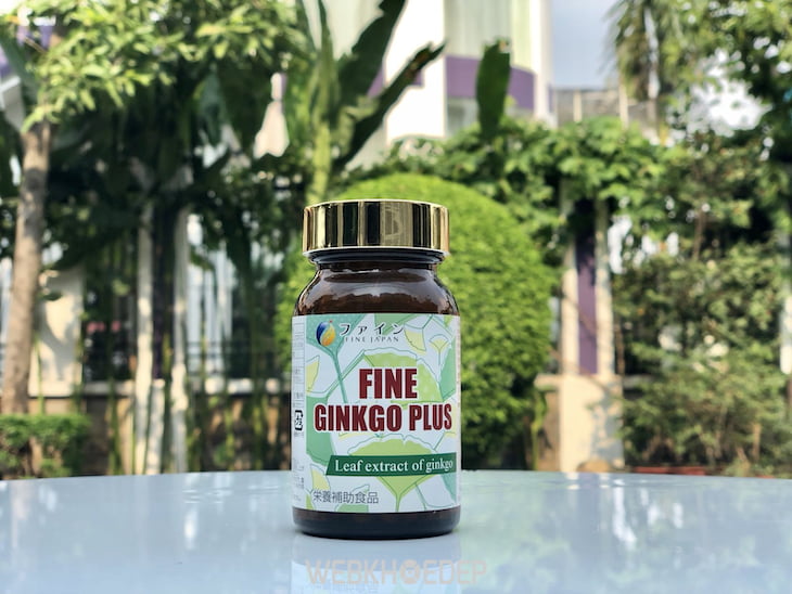 Fine Ginkgo Plus là thuốc đau đầu Nhật Bản có 100% thành phần từ tự nhiên