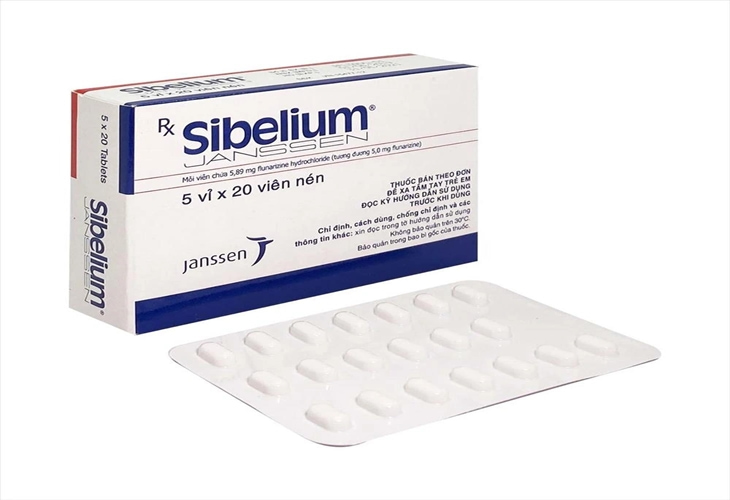 Sibelium 5mg được nhiều người dùng giảm đau nửa đầu