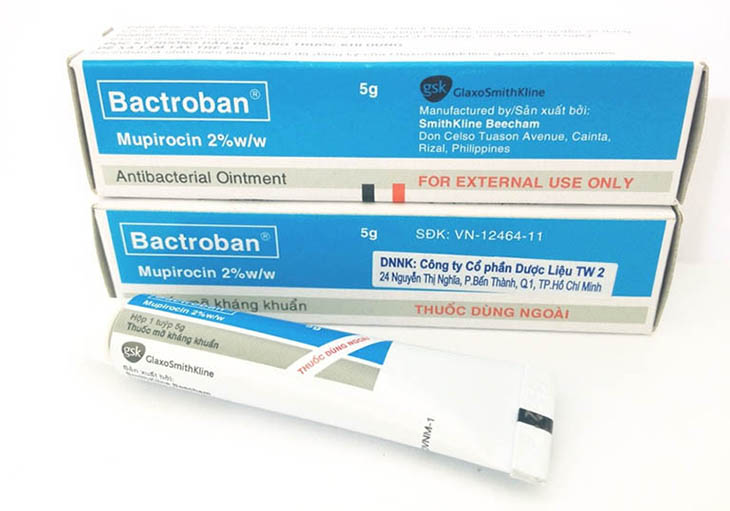 Thuốc bôi trị viêm nang lông Bactroban có hiệu quả cực tốt