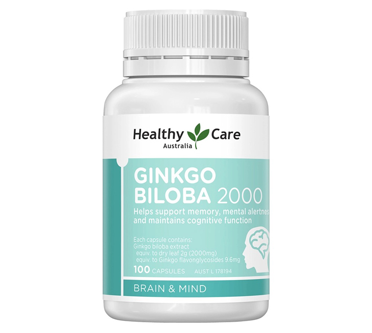 Ginkgo Biloba Healthy Care 2000