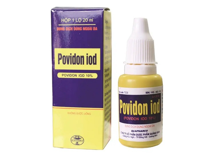 Dung dịch sát khuẩn, vệ sinh da Povidone – iodine 10%