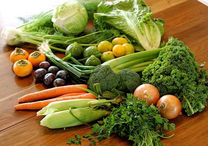 Ăn nhiều rau củ quả, thực phẩm có chứa nhiều vitamin
