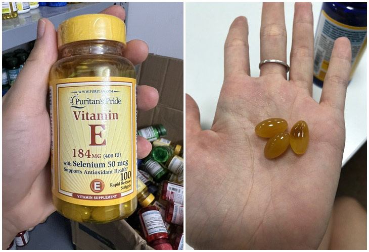 vitamin e 184mg puritans pride