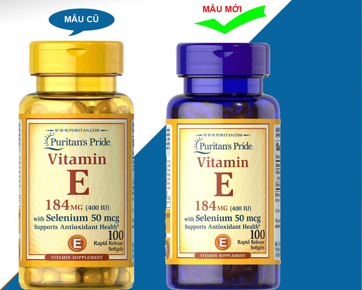 vitamin e 184mg puritans pride