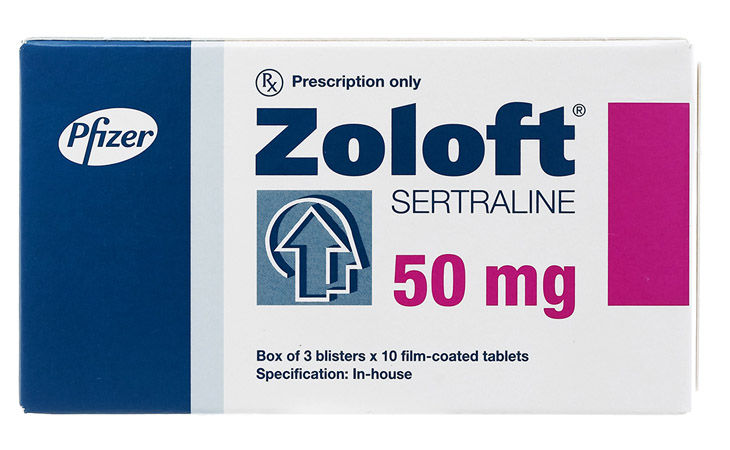 Thuốc trị xuất tinh sớm Zoloft 50mg (Sertraline)