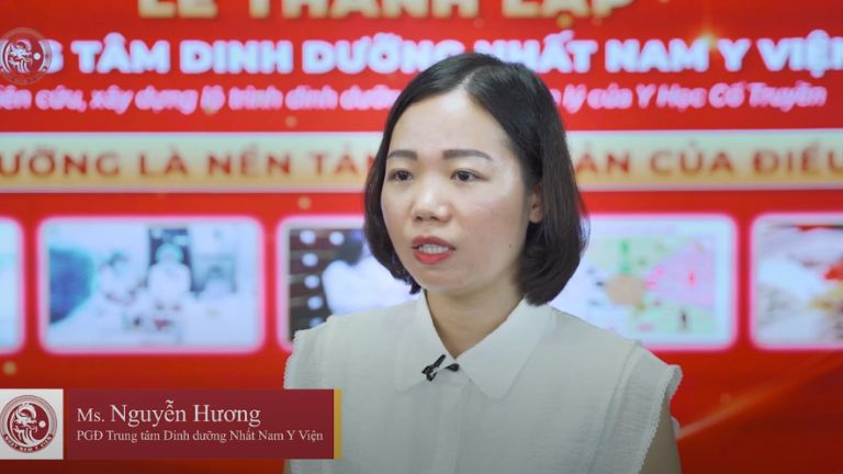 Chuyên gia Nguyễn Hương chia sẻ về vai trò dinh dưỡng trong YHCT