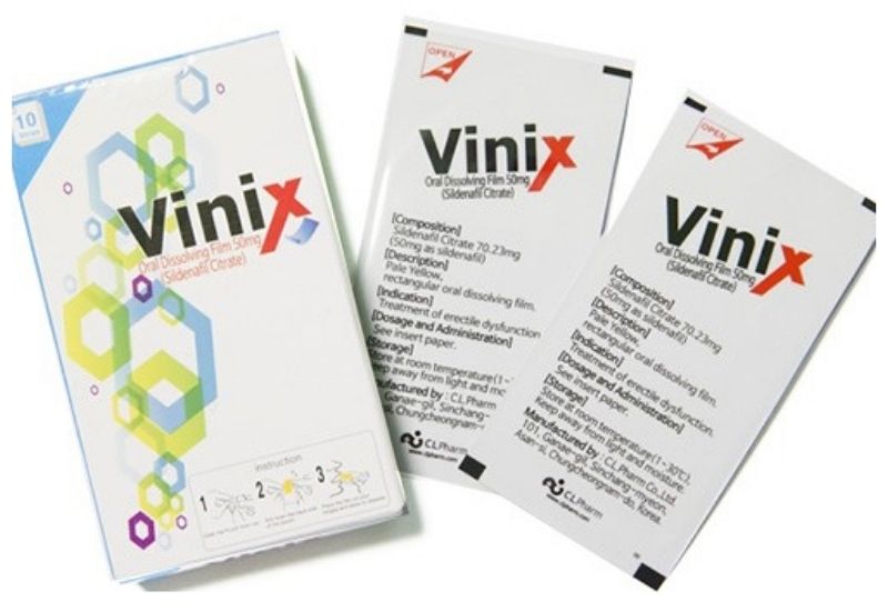 Tem ngậm Vinix tăng cường sinh lý nam cấp tốc