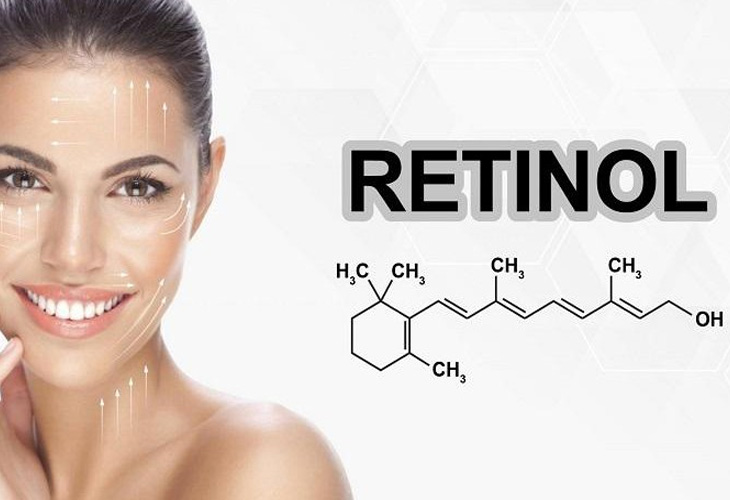 Retinol là dẫn xuất vitamin A có tác dụng chống lão hóa, giảm mụn