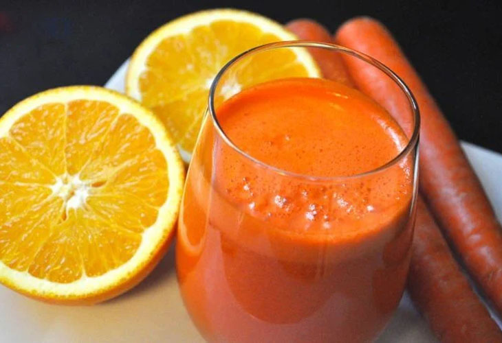 Có thể kết hợp giữa cà rốt và cam để tạo ra thức uống thơm ngon, bổ dưỡng