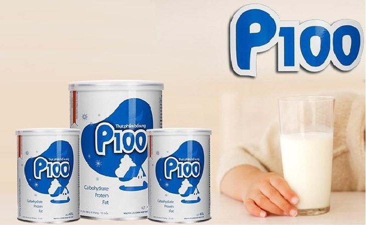 Sữa P100 tăng cân, tăng chiều cao cho bé 1 tuổi