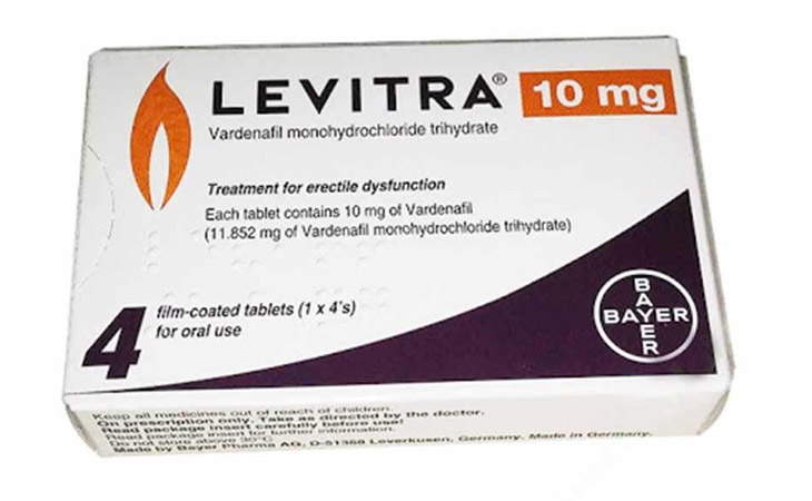 Thuốc điều trị liệt dương Levitra 
