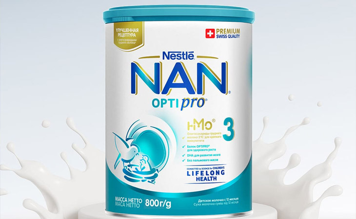 Sữa bột NAN Optipro số 3 - sữa tốt cho bé 1 - 3 tuổi tăng cân