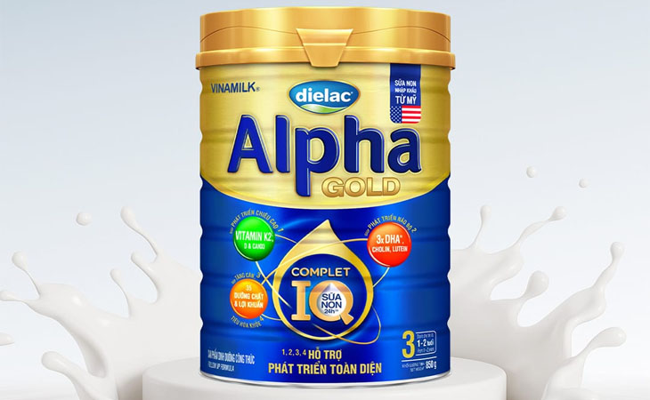 Sữa bột Dielac Alpha Gold IQ số 3