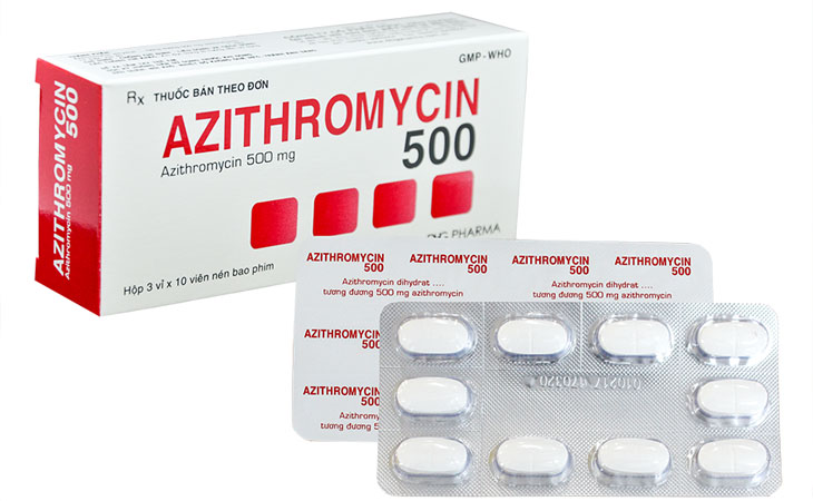 Azithromycin là một trong các loại kháng sinh trị viêm xoang nổi bật
